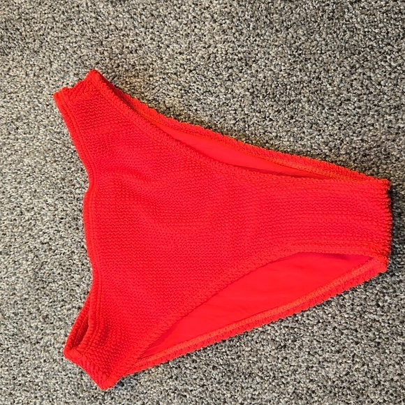 NWOT Good American Women Always Fits Bottom Bright Poppy Swim Bikini 0/00 XXS/XS - Picture 3 of 11